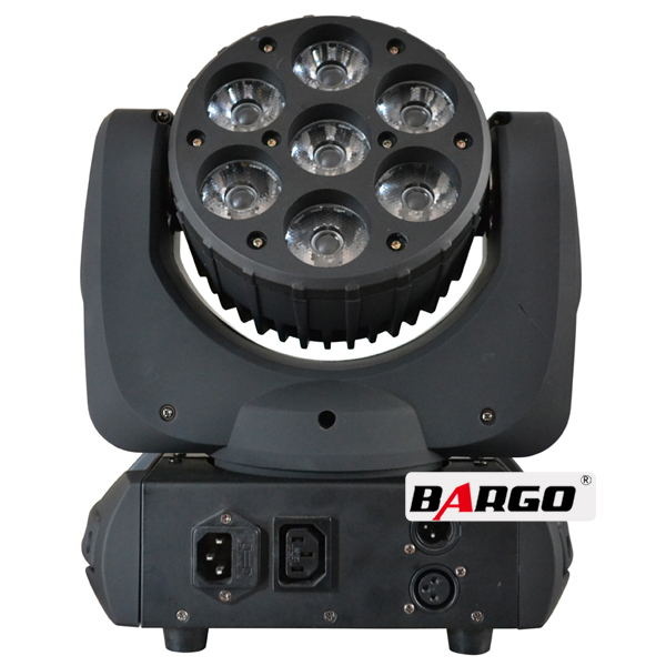 7pcsX10W 4in1 LED Moving Head Light
